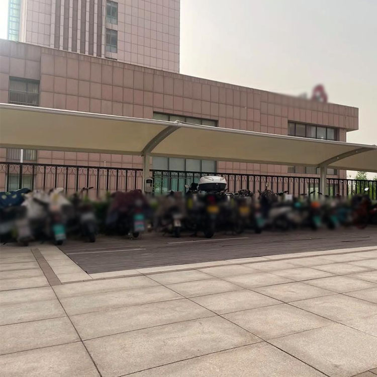 济宁膜结构电动车棚