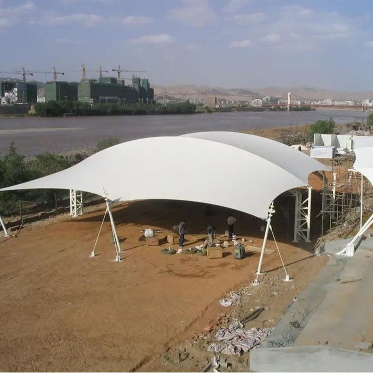 济宁膜结构汽车棚